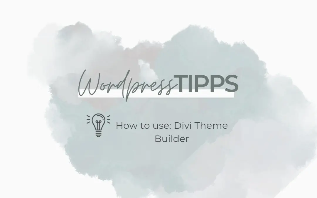 Divi Theme Builder: Blog Layout erstellen