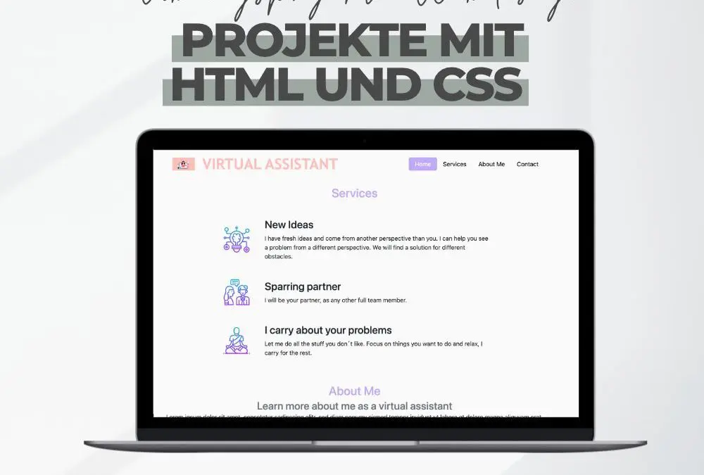 Übungsprojekte HTML und CSS