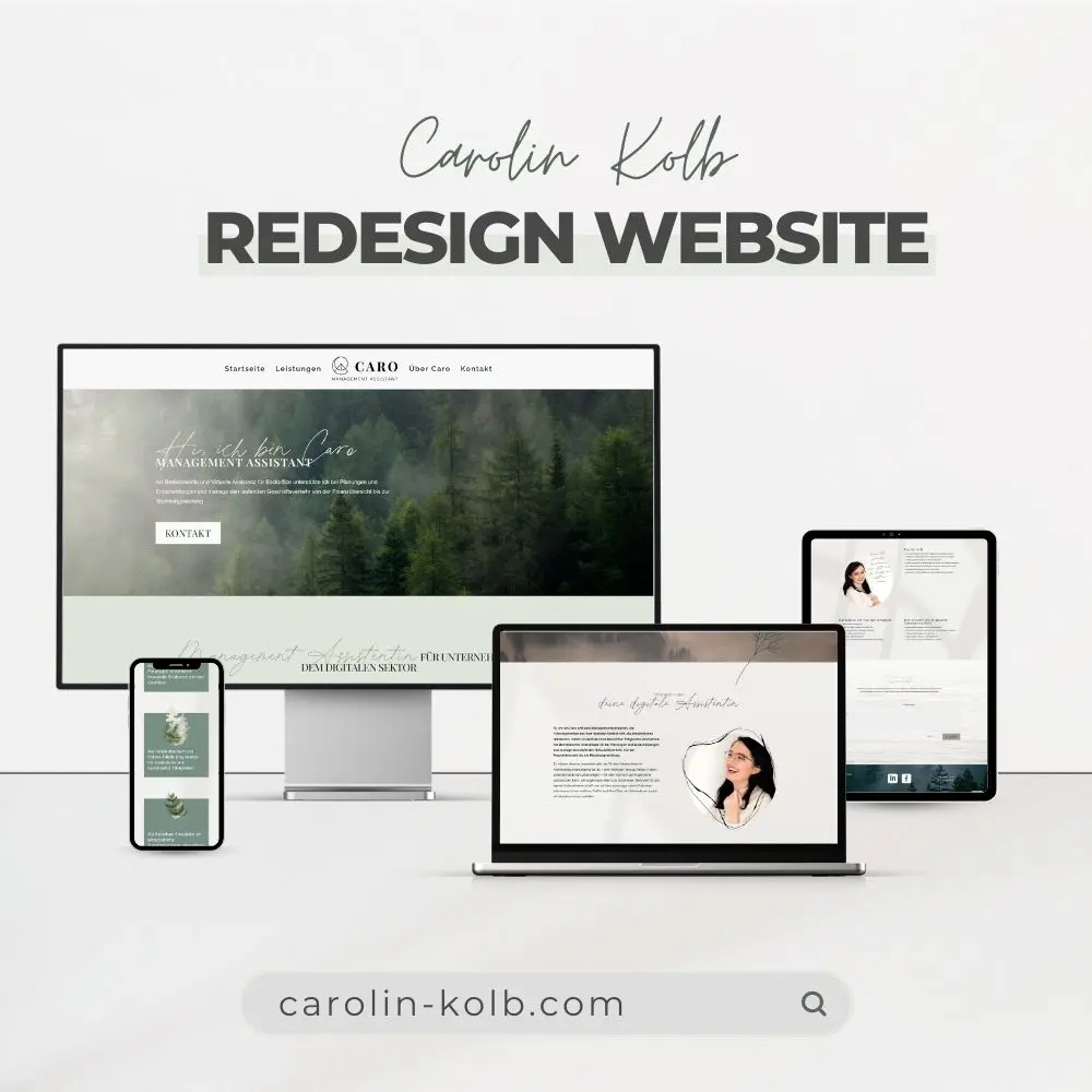 Projekt Website Divi Carolin Kolb 1