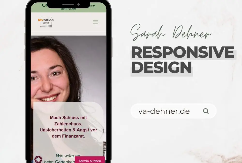 Projekt: Responsive Design Sarah Dehner