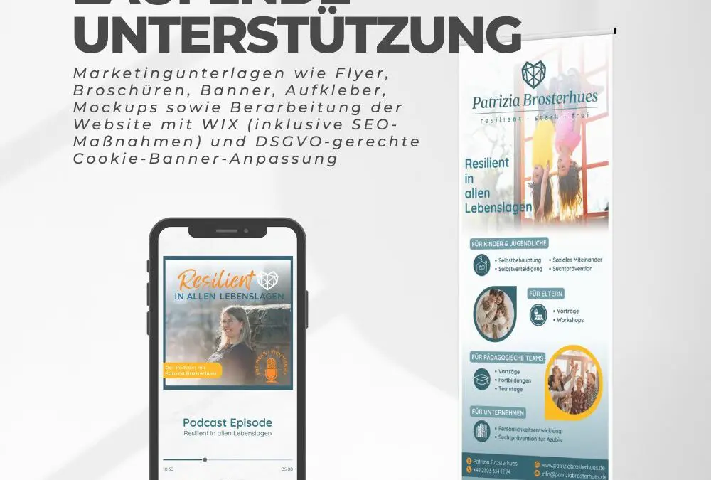 Unterstützung Website, Marketing und E-Mail-Marketing