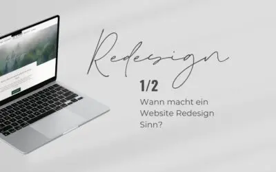 Deine Website könnte mehr WOW vertragen? 🚀 Zeit für ein Redesign!